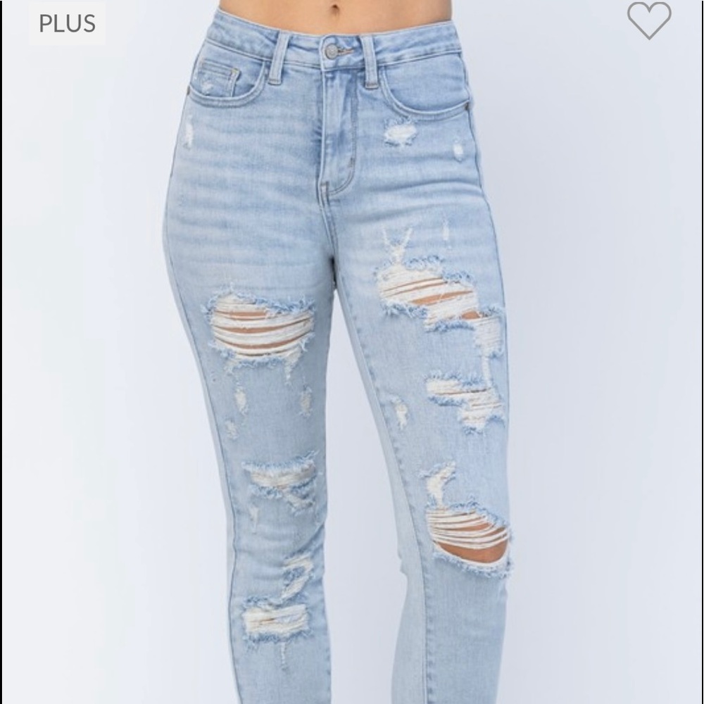 Judy Blue destroyer tummy control jeans